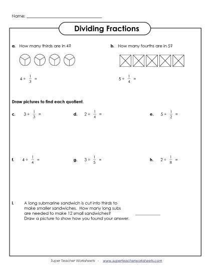 Worksheet Images - Dividing Whole Numbers By Fractions Worksheet Images - Dividing Whole Numbers By Fractions