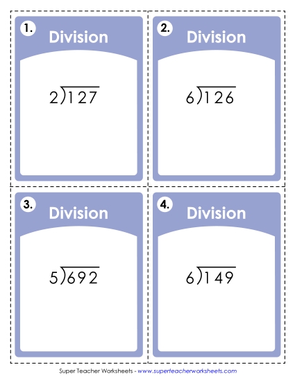 Division: 3-Digit Dividends Division: 3-Digit Dividends