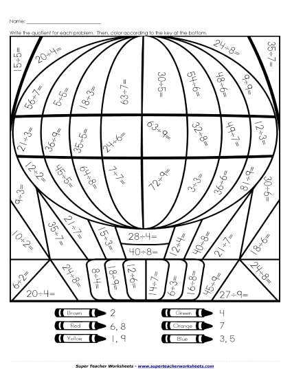 Division - Division: Hot Air Balloon
