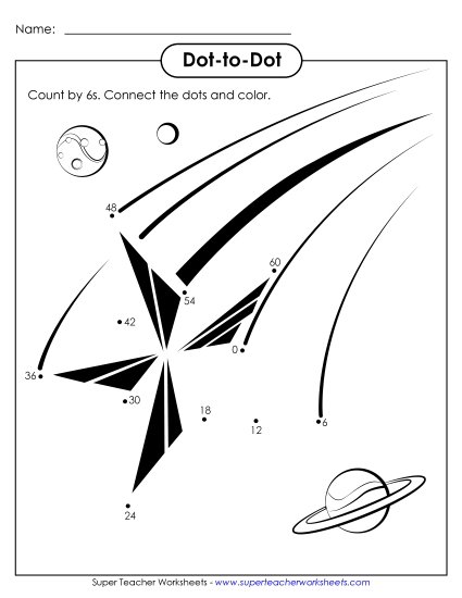 Dot-to-Dot: Shooting Star