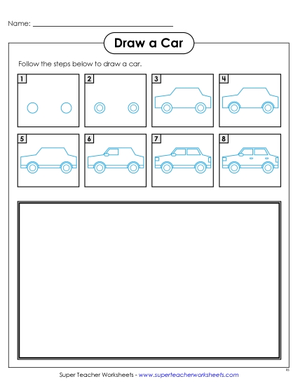 Transportation - Draw a Car