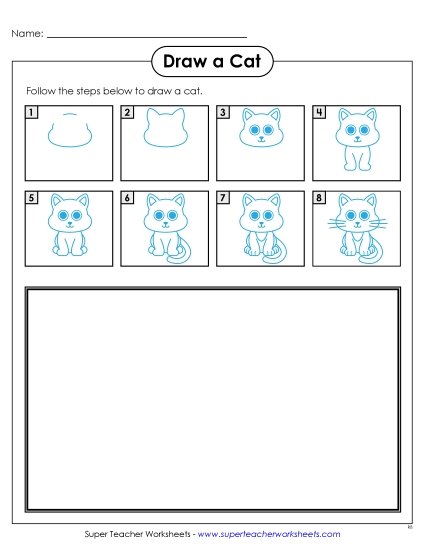 Animals - Draw a Cat