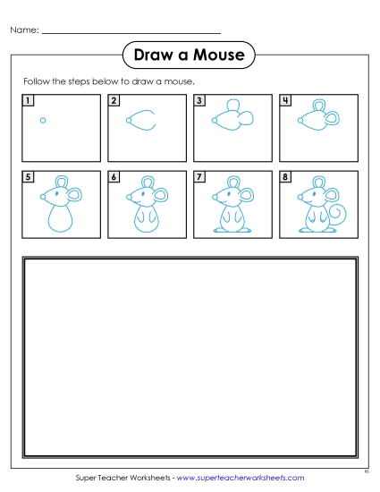 Animals - Draw a Mouse