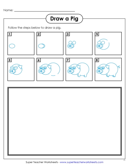 Farm - Draw a Pig