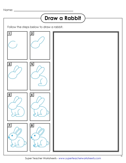 Animals - Draw a Rabbit
