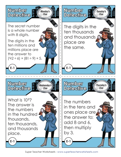 5th Grade - E1 - 68,100,942 (Printable PDF Worksheet)