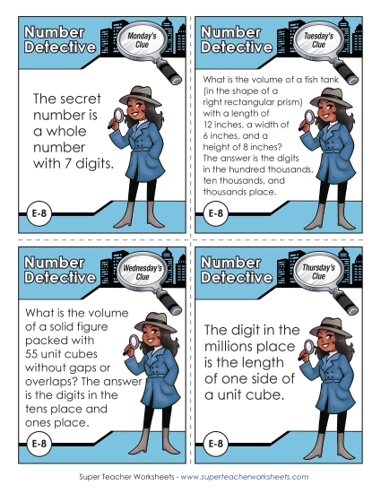 Sample Worksheet Images - E8 - 1,576,955 (Printable PDF Worksheet)