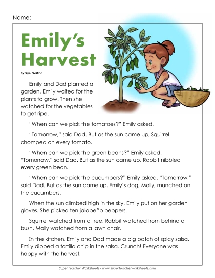 Fiction - Emily's Harvest Fiction - Emily's Harvest