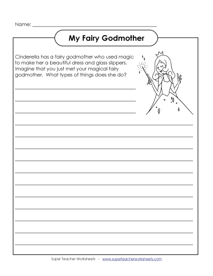 Fairy Tale Writing Prompts - Fairy Godmother