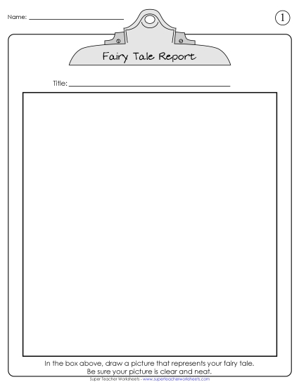 Fairy Tale Elements - Fairy Tale Report