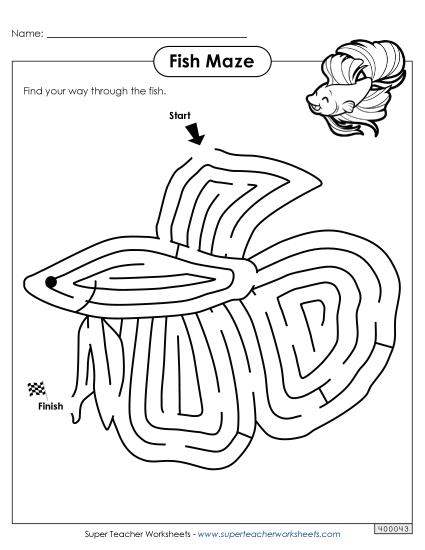 Medium - Fish Maze Medium - Fish Maze