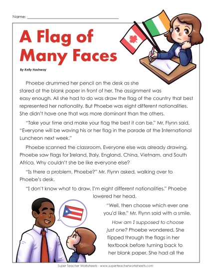 Fiction Stories - Flag of Many Faces (Fiction)