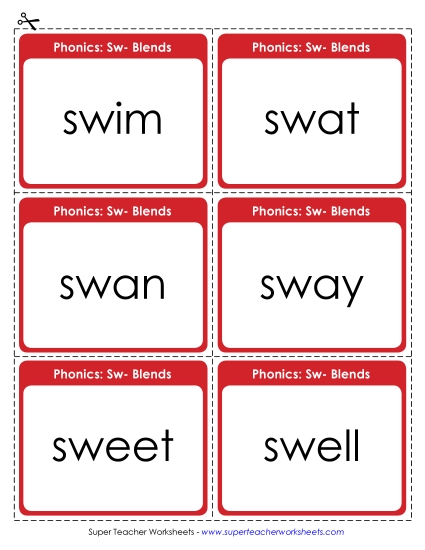 Flashcards, Slider, and Word Wheel - Flashcards