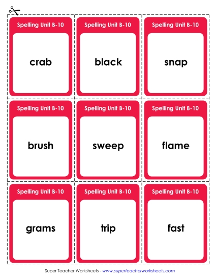 Flashcards, Word Wheel, and Slider - Flashcards (B-10) Flashcards, Word Wheel, and Slider - Flashcards (B-10)