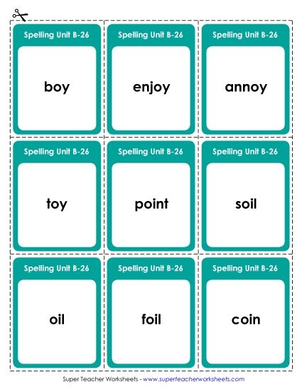 Flashcards, Word Wheel, and Slider - Flashcards (B-26) Flashcards, Word Wheel, and Slider - Flashcards (B-26)