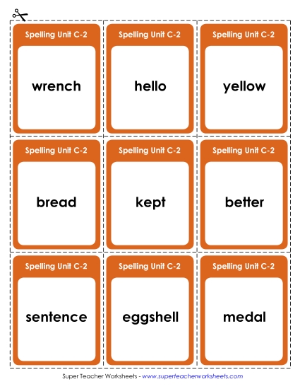 Flashcards and Word Wheel - Flashcards (C-2) Flashcards and Word Wheel - Flashcards (C-2)