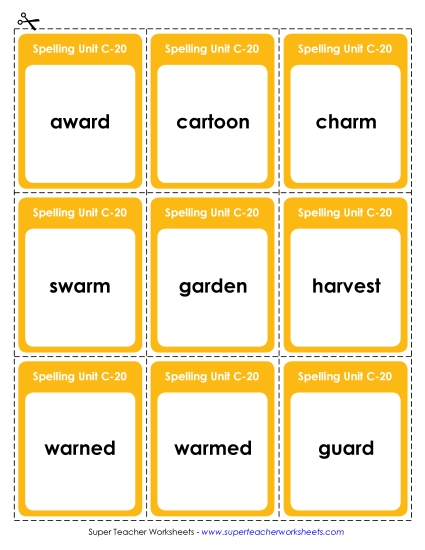 Flashcards - Flashcards (C-20) Flashcards - Flashcards (C-20)