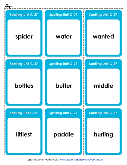 Flashcards and Word Wheel - Flashcards (C-27) Flashcards and Word Wheel - Flashcards (C-27)