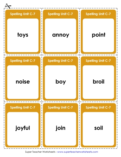 Flashcards and Word Wheel - Flashcards (C-7) Flashcards and Word Wheel - Flashcards (C-7)