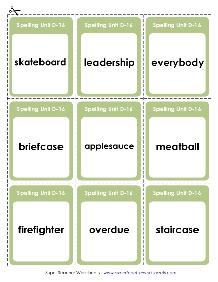 Flashcards - Flashcards (D-16)
