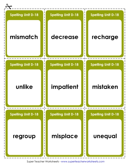 Flashcards - Flashcards (D-18) Flashcards - Flashcards (D-18)
