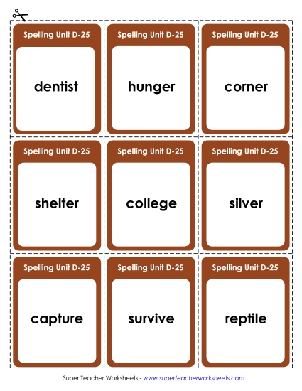 Flashcards - Flashcards (D-25)