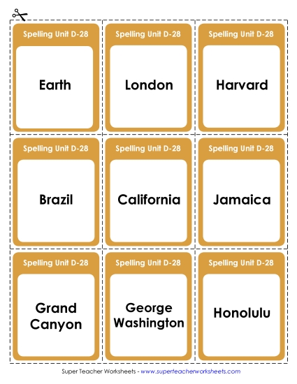 Flashcards - Flashcards (D-28)