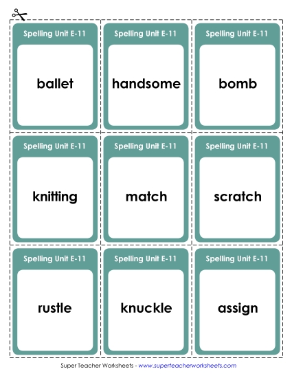 Flashcards - Flashcards (E-11)