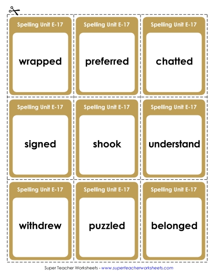Flashcards - Flashcards (E-17)