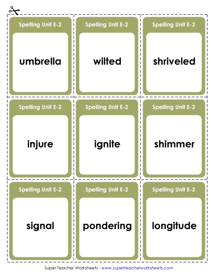 Flashcards - Flashcards (E-2) Flashcards - Flashcards (E-2)