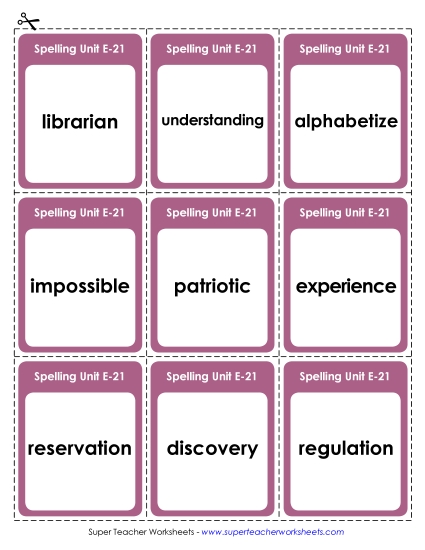 Flashcards - Flashcards (E-21) Flashcards - Flashcards (E-21)