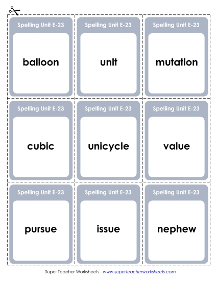 Flashcards - Flashcards (E-23) Flashcards - Flashcards (E-23)
