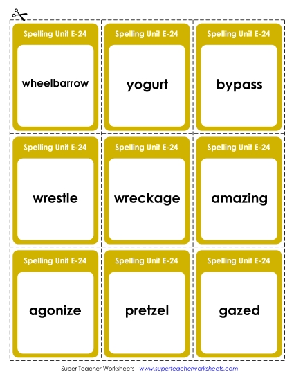 Flashcards - Flashcards (E-24) Flashcards - Flashcards (E-24)