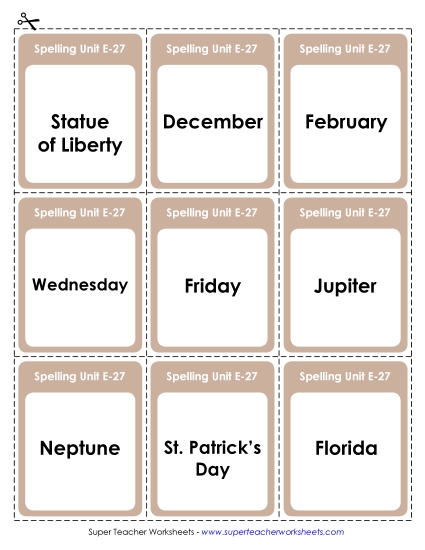 Flashcards - Flashcards (E-27)