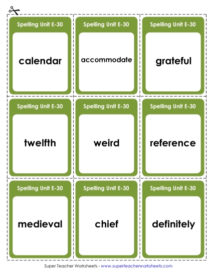 Flashcards - Flashcards (E-30) Flashcards - Flashcards (E-30)