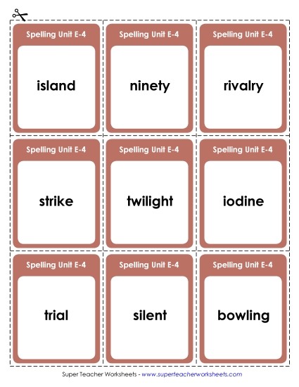 Flashcards - Flashcards (E-4)