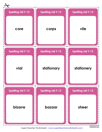 Flashcards - Flashcards (F-13) Flashcards - Flashcards (F-13)