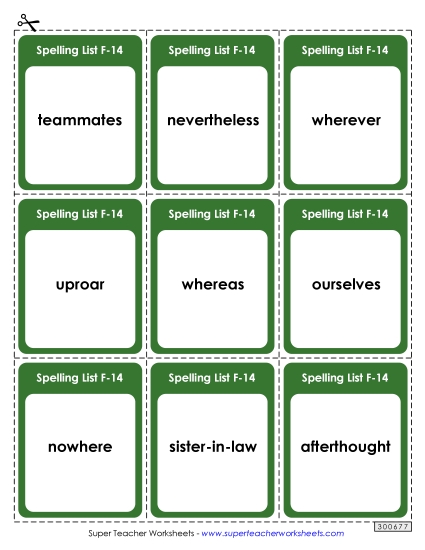Flashcards - Flashcards (F-14) Flashcards - Flashcards (F-14)