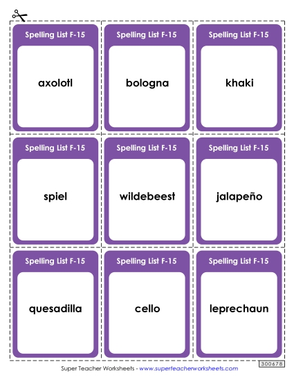 Flashcards - Flashcards (F-15) Flashcards - Flashcards (F-15)