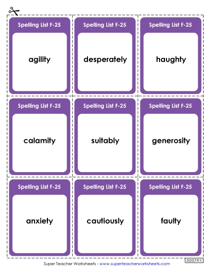 Flashcards - Flashcards (F-25) Flashcards - Flashcards (F-25)