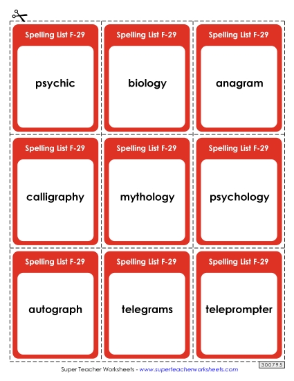 Flashcards - Flashcards (F-29)