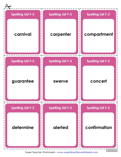 Flashcards - Flashcards (F-3)