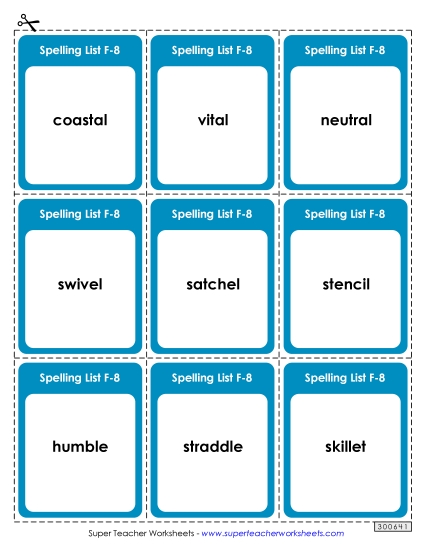 Flashcards - Flashcards (F-8)