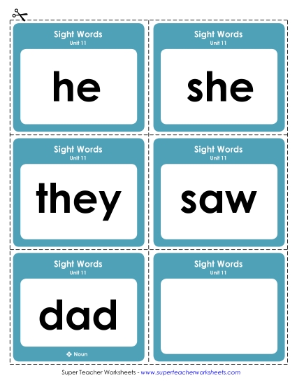 Reading Practice Tools - Flashcards (Unit 11)