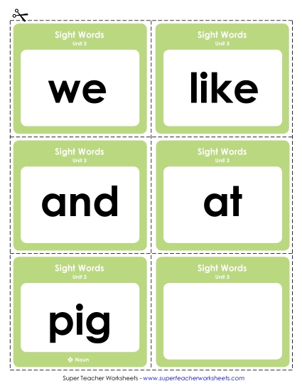Reading Practice Tools - Flashcards (Unit 3)