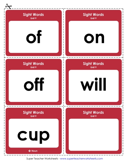 Reading Practice Tools - Flashcards (Unit 9)