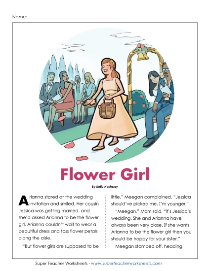 Fiction Stories - Flower Girl (Fiction)