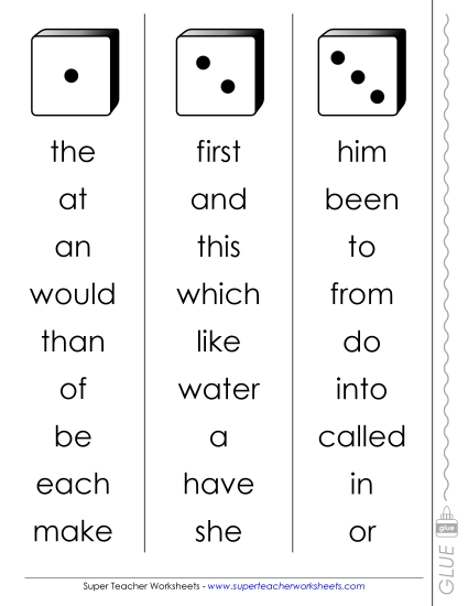 Level 1: First Hundred - Fluency Dice Game: First Hundred, #1-50 Level 1: First Hundred - Fluency Dice Game: First Hundred, #1-50