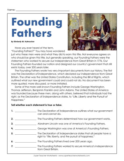 Non-Fiction - Founding Fathers Non-Fiction - Founding Fathers