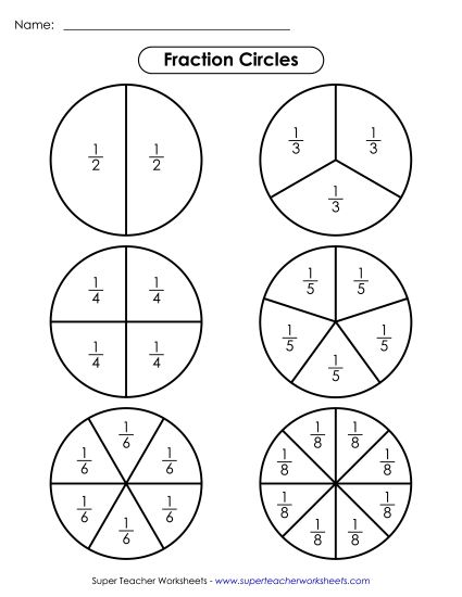 Manipulative Fraction Tools - Fraction Circles Tool (including Fraction Labels) Manipulative Fraction Tools - Fraction Circles Tool (including Fraction Labels)